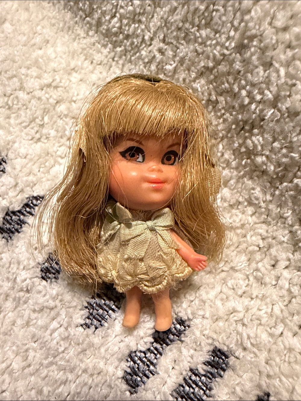 Mattel Liddle Kiddles Lucky Locket series, originally released in 1966.